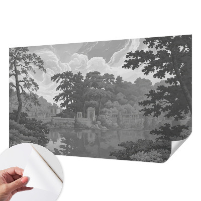Fototapetai su natūraliu kraštovaizdžio motyvu