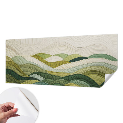 Savaime lipnus fototapetas Audinių kalvos