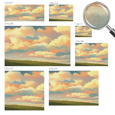 Tapetai Himmel skyer