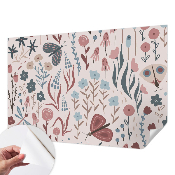 3D fototapetas sienoms Blomsterio vabzdys