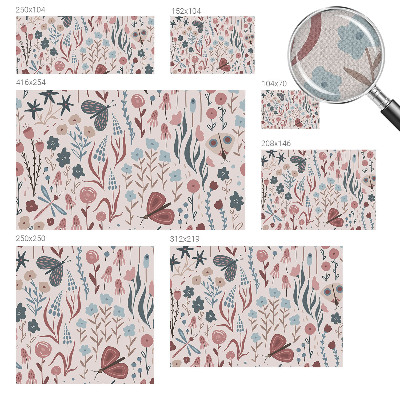 3D fototapetas sienoms Blomsterio vabzdys