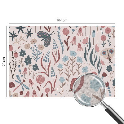 3D fototapetas sienoms Blomsterio vabzdys