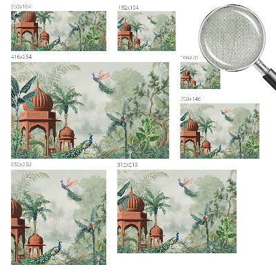 Savaime lipnus fototapetas Påfugleheaver