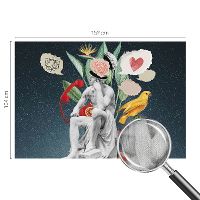 Savaime lipnus fototapetas Siurrealistinis menas