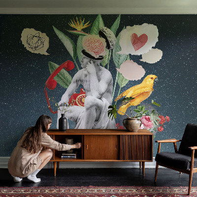 Savaime lipnus fototapetas Siurrealistinis menas