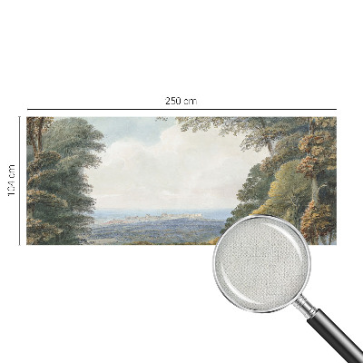 Fototapetas vaiko kambariui Skovklædt kraštovaizdžio