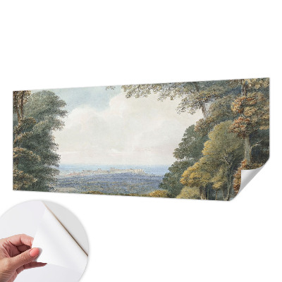 Fototapetas vaiko kambariui Skovklædt kraštovaizdžio