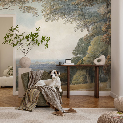 Fototapetas vaiko kambariui Skovklædt kraštovaizdžio