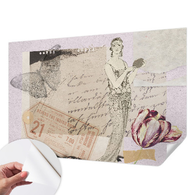 Fototapetas vaikams Nostalgijos koliažas