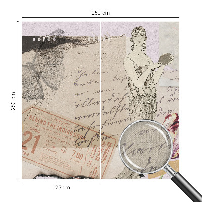 Fototapetas vaikams Nostalgijos koliažas