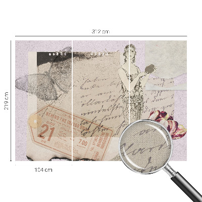 Fototapetas vaikams Nostalgijos koliažas