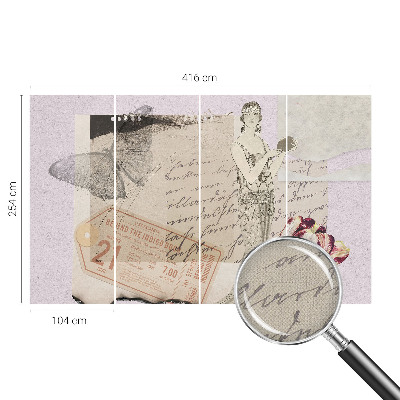 Fototapetas vaikams Nostalgijos koliažas