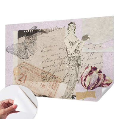 Fototapetas vaikams Nostalgijos koliažas