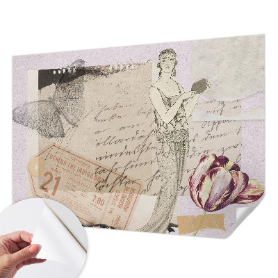 Fototapetas vaikams Nostalgijos koliažas