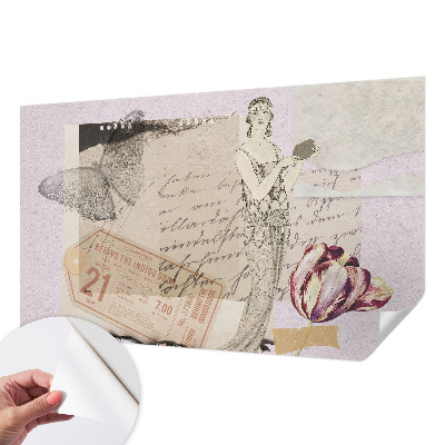 Fototapetas vaikams Nostalgijos koliažas