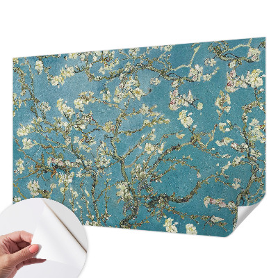 3D fototapetas sienoms Žalioji žiedadulkių