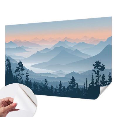 Tapetai su Bjergo panorama