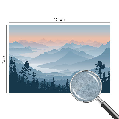 Tapetai su Bjergo panorama