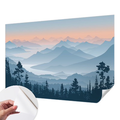 Tapetai su Bjergo panorama