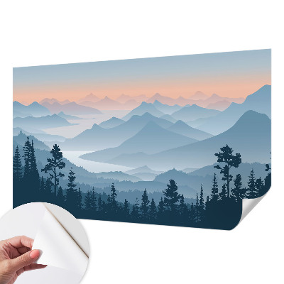 Tapetai su Bjergo panorama