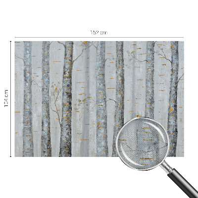 Fototapetai su beržų medžių motyvu