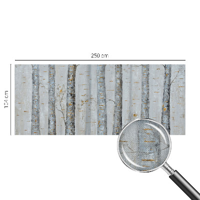 Fototapetai su beržų medžių motyvu