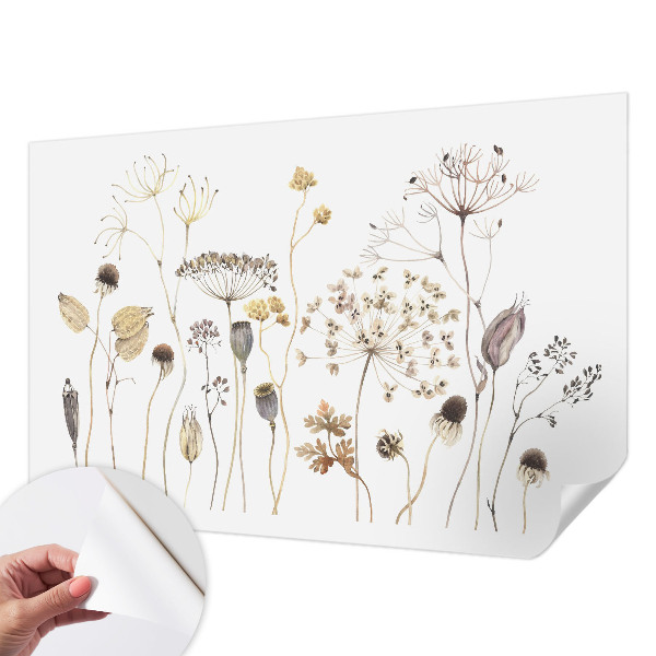 Savaime lipnus fototapetas Vilde bloomster