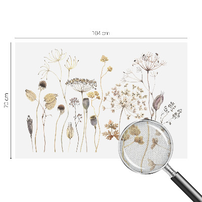 Savaime lipnus fototapetas Vilde bloomster