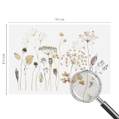 Savaime lipnus fototapetas Vilde bloomster
