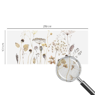Savaime lipnus fototapetas Vilde bloomster