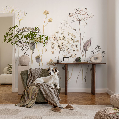 Savaime lipnus fototapetas Vilde bloomster