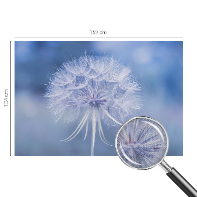 3D fototapetas su mėlynu delikateso motyvu