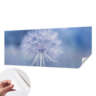 3D fototapetas su mėlynu delikateso motyvu