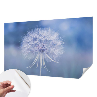3D fototapetas su mėlynu delikateso motyvu