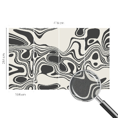 3D fototapetas sienoms Dinaminės linijos