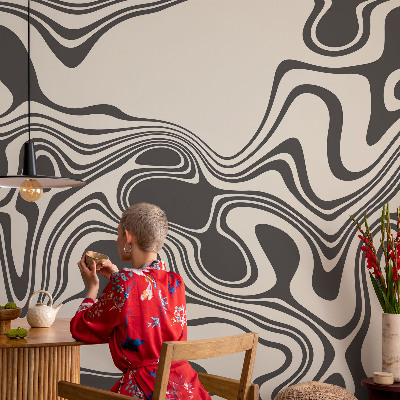 3D fototapetas sienoms su motyvu „Dinaminės linijos“