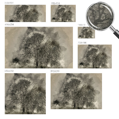 Fototapetai Mistiniai medžiai