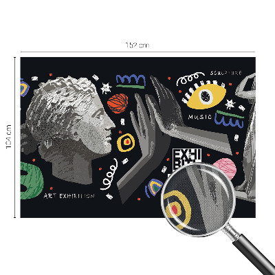 Savaime lipnus fototapetas Spalvingas išpūtimas