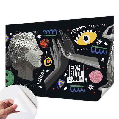 Savaime lipnus fototapetas Spalvingas išpūtimas