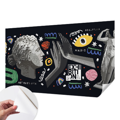 Savaime lipnus fototapetas Spalvingas išpūtimas