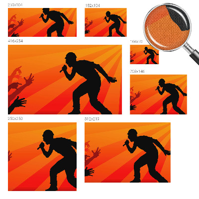 Fototapetas vaikams Rytmisko scena