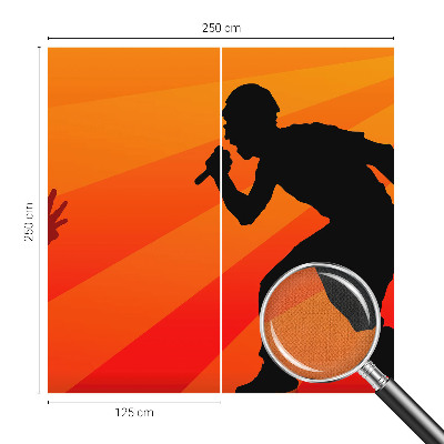 Fototapetas vaikams Rytmisko scena