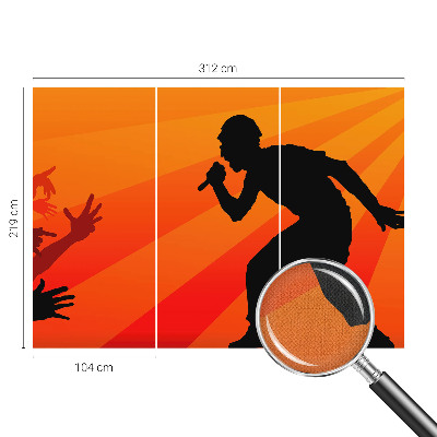 Fototapetas vaikams Rytmisko scena