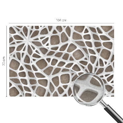 3D fototapetas Blondinet