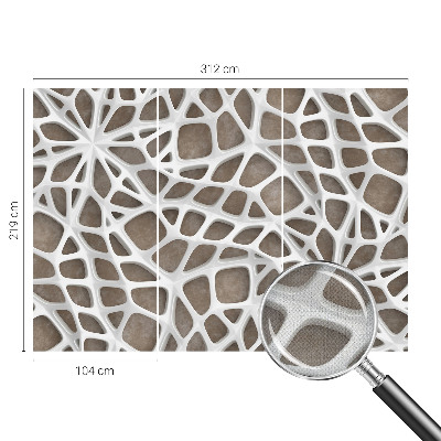 3D fototapetas Blondinet