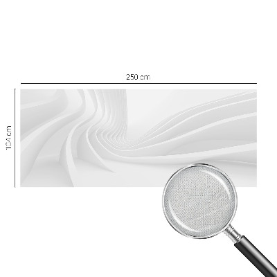 Savaime lipnus fototapetas Bølgede linjer