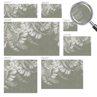 3D fototapetas sienoms Subtilus blyškus