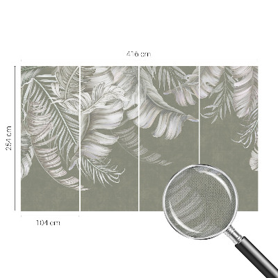 3D fototapetas sienoms Subtilus blyškus