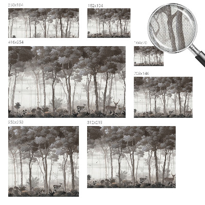 Fototapetas vaiko kambariui Skovmagi