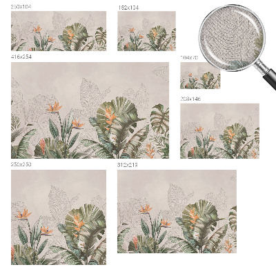 Fototapetai Tropikų žiedai